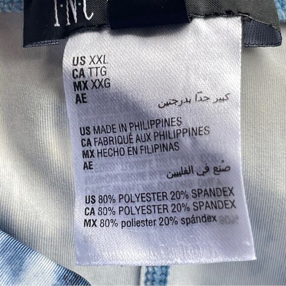 Inc International Concepts Leggings Womens Plus Size XXL 2X Blue Pull On Active - Picture 6 of 11